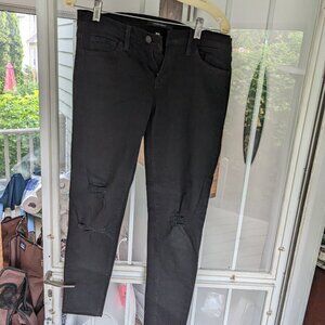 Flying Monkey distressed black skinny jegging, 29